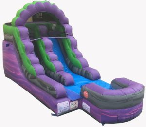 purple splash waterslide